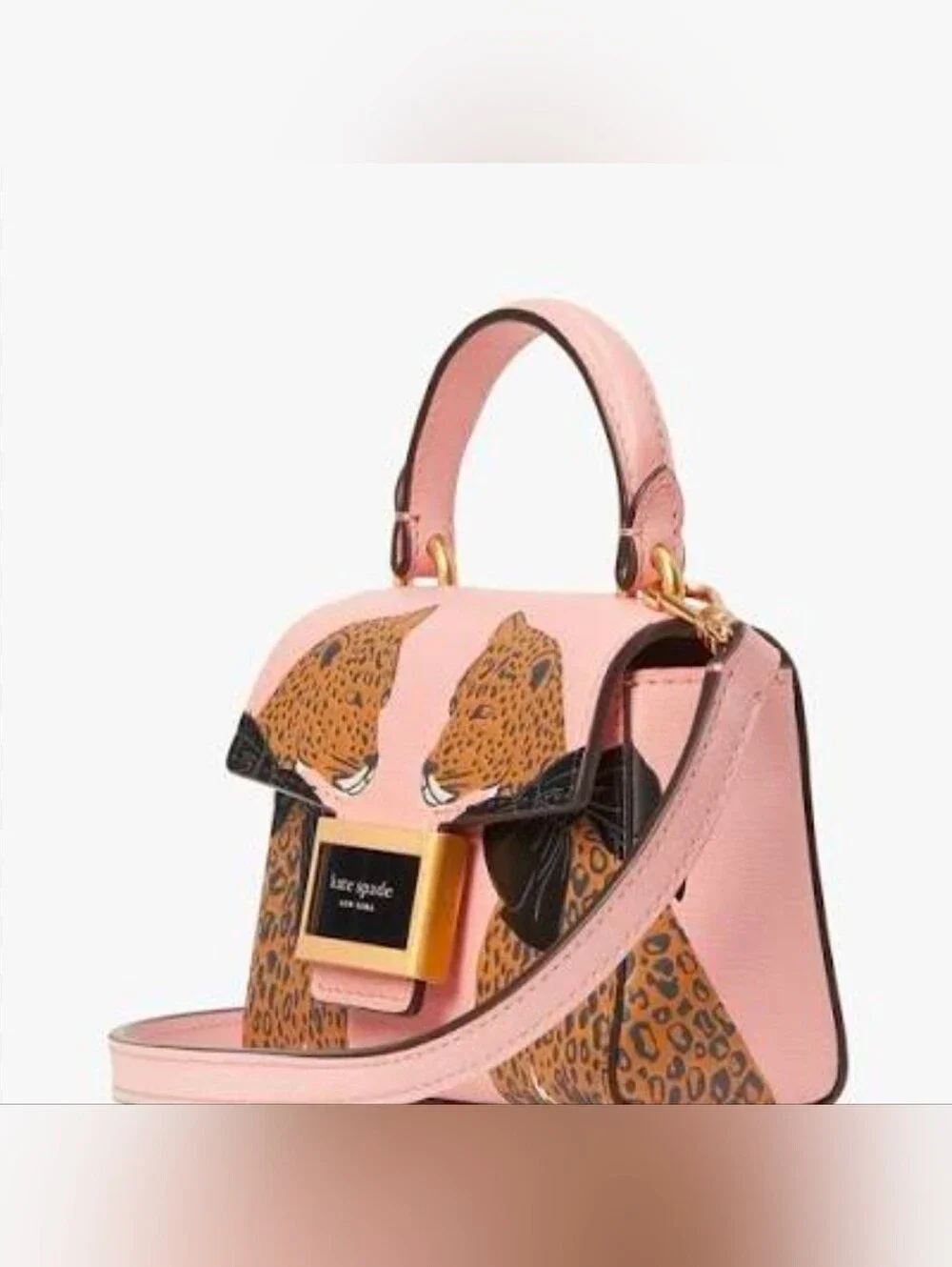 Kate Spade Pink Leopard Crossbody